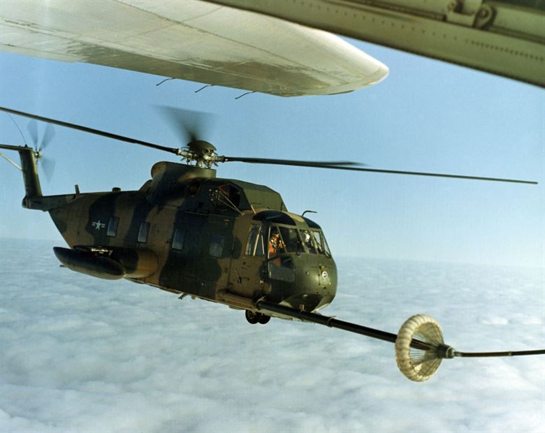 HH-3E Refueling from an HC-130
